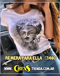 Remera estampada DAMA