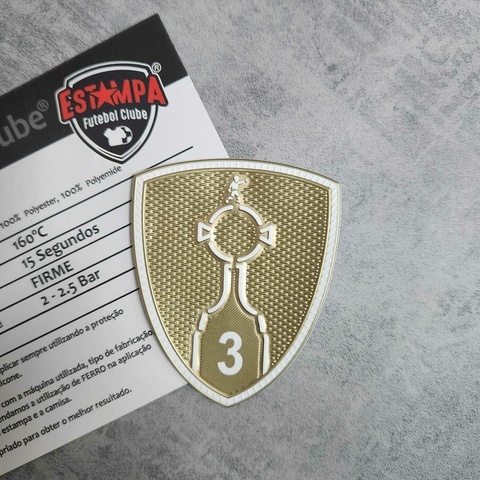 Patch Libertadores 2023 - 3 Titulos