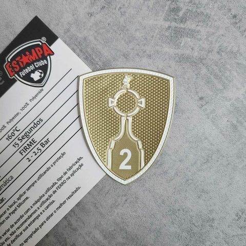 Patch Libertadores 2023 - 2 Titulos