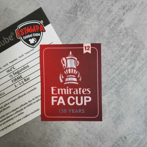 Patch FA Cup - 12 Titulos