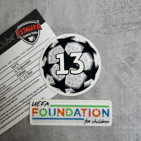 Patch Champions League + Uefa Foundation 13 Real Madrid