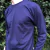 Remera Básica Manga Larga Azul Marino - comprar online