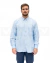 Camisa Oxford Manga Larga Celeste - comprar online
