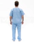 Ambo Sanidad Escote en V Celeste - comprar online