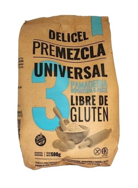 PREMEZCLA UNIVERSAL X 500GR *SIN TACC* -DELICEL