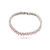 Pulseira riviera quartzo rosa