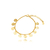 Pulseira 10 mandamentos ouro