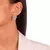 Brinco cristal quartzo rosa - comprar online