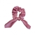 Scrunchie média cetim rosa seco