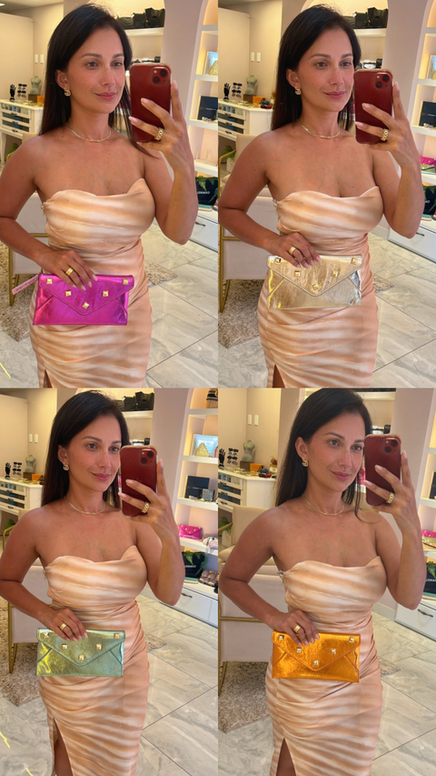 CLUTCH METALIZADA - comprar online