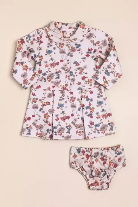 Vestido en rustico estampado " Alessia" ME