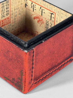 Caja de té china contemporánea en internet