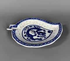 Despojador en porcelana China azul y blanco - Mayflower