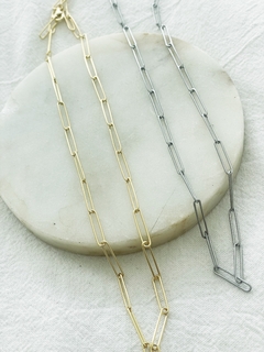 Cadena Rock slim gold - comprar online