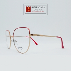 Armazón Ecco Atenas 2116 rojo y dorado - comprar online