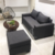 Sillon 2 cuerpos y Puf Lino en internet