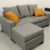 Sillon 3 cuerpos + Puf o Camastro Lino en internet