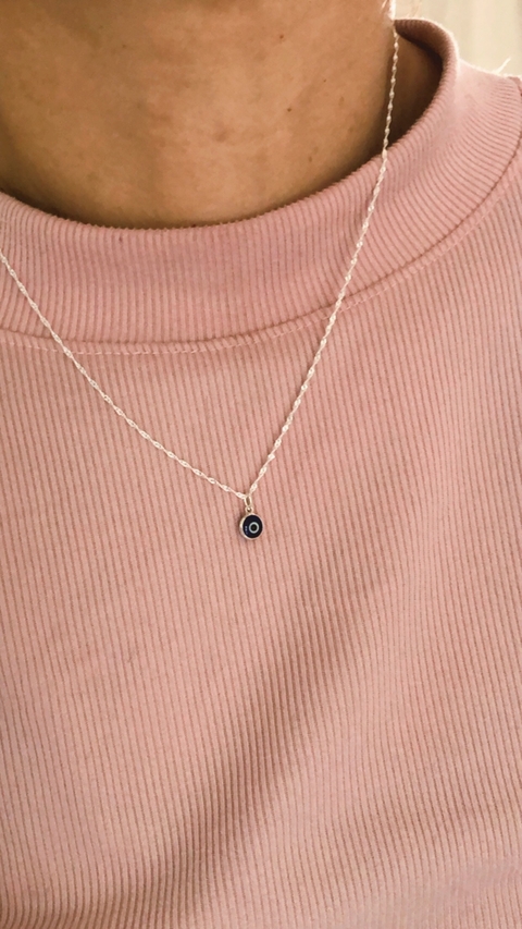 COLLAR OJO AZUL - 50cms