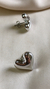 AROS CORAZÓN SILVER - PAR - comprar online