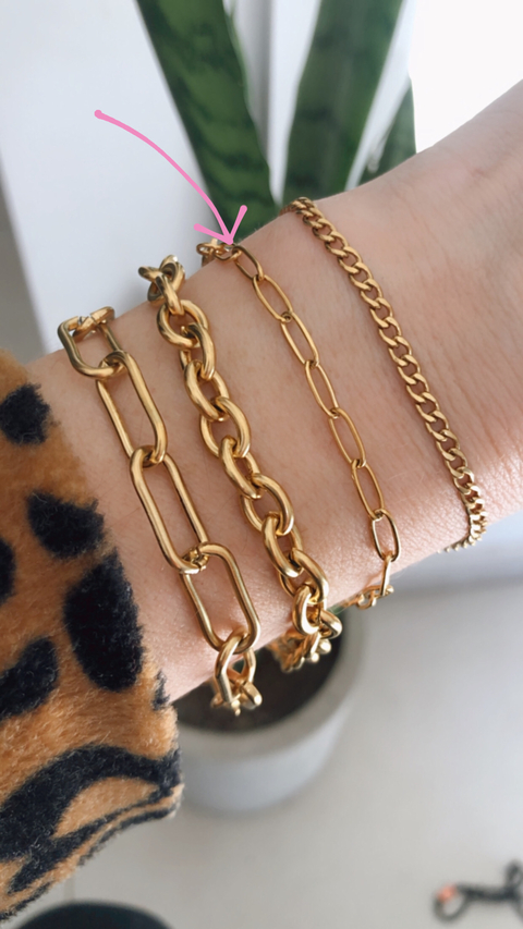 PULSERA CHAIN GOLD