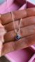 COLLAR OJO AZUL - 50cms en internet