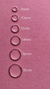 ARGOLLAS LISAS PLATA, UNIDAD - comprar online