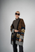 Saco tejito leopardo y guardas Anthropologie T:S - comprar online