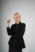 Saco negro con lurex T XS - comprar online