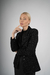 Saco negro con lurex T XS