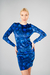 Vestido azul BIMBA Y LOLA - comprar online