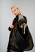 Cartera negra con tachas doradas BESHA