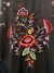 Mantón de manila negro con flores en internet