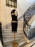 Vestido negro c/ encaje ZARA T:S c/etiqueta - comprar online