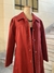 Trench rojo VINTAGE - comprar online