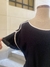 Remera negra y blanco T:M - comprar online
