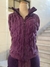 Chaleco violeta Talle: M