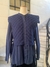 Camisa azul con matelasse ZARA T: L