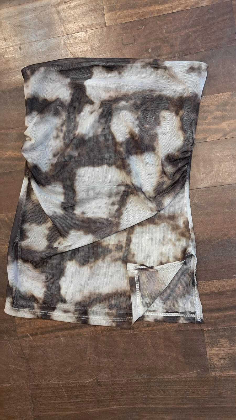 TOP STRAPLESS FRUNCIDO LUCIA