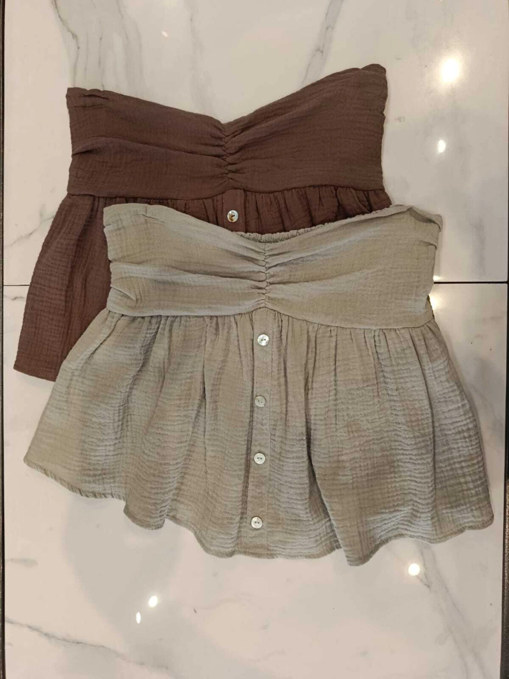 POLLERA STRAPLESS LUCIA