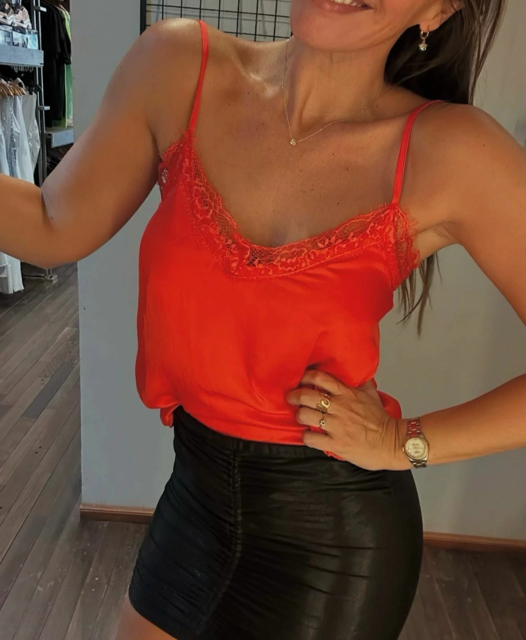 Blusa tiras celes lucia SALE