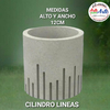 PIEZA CEMENTO 017 CILINDRO LINEAS 12X12 - 3 CUOTAS SIN INTERES - DESCUENTOS POR PAGO EFECTIVO, DEBITO Y CREDITO EN UN PAGO