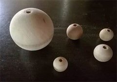 BOLITAS DE MADERA 10mm x 100U. - 3 CUOTAS SIN INTERES - DESCUENTOS POR PAGO EFECTIVO, DEBITO Y CREDITO EN UN PAGO