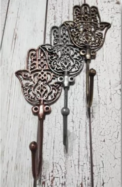PERCHA MANO DE FATIMA BRONCE VIEJO - 3 CUOTAS SIN INTERES - DESCUENTOS POR PAGO EFECTIVO, DEBITO Y CREDITO EN UN PAGO