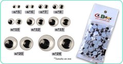 OJITOS MOVILES 7 MM 100 UNID - 3 CUOTAS SIN INTERES - DESCUENTOS POR PAGO EFECTIVO, DEBITO Y CREDITO EN UN PAGO