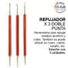 REPUJADOR AD X 3 UNID. DOBLE PUNTA 235 --- 3 CUOTAS SIN INTERES - DESCUENTOS POR PAGO EFECTIVO, DEBITO Y CREDITO EN UN PAGO