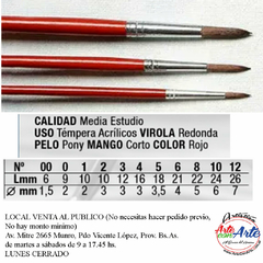 PINCEL AD Serie 30 No 12 - comprar online