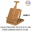 VALIJA PINTOR CAJA PINTOR CON ATRIL 50X30X9,7 CM - AHBX 5 - 3 CUOTAS SIN INTERES - DESCUENTOS POR PAGO EFECTIVO, DEBITO Y CREDITO EN UN PAGO