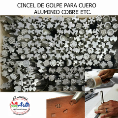 CINCEL DE GOLPE PARA CUERO ALUMINIO COBRE ETC. - comprar online