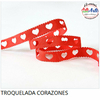 CINTA TROQUELADA CORAZONES 10 MM X10MTS - CORDON DE ORO - 3 CUOTAS SIN INTERES - DESCUENTOS POR PAGO EFECTIVO, DEBITO Y CREDITO EN UN PAGO