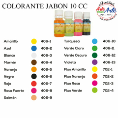 COLORANTE PARA JABON 10 CC - comprar online